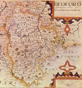 Click to see more maps of Bedfordshire from GENMAP
